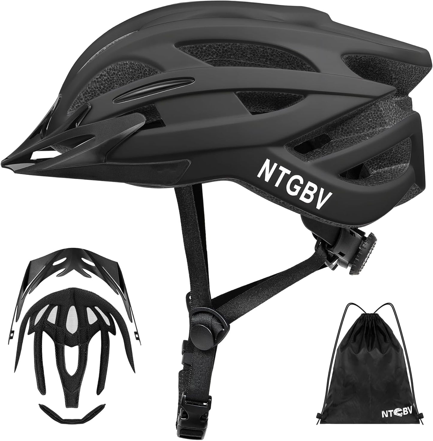 Adult Bike Helmet for Men and Women with Adjustable Design