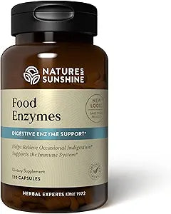 Nature's Sunshine Digestive Enzymes for Optimal Digestive Health