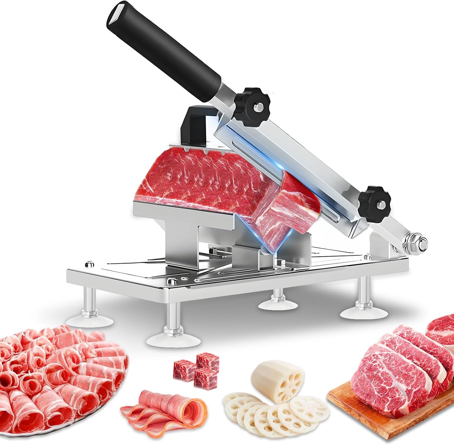 Manual Frozen Meat Slicer for Effortless Home Cooking Delights