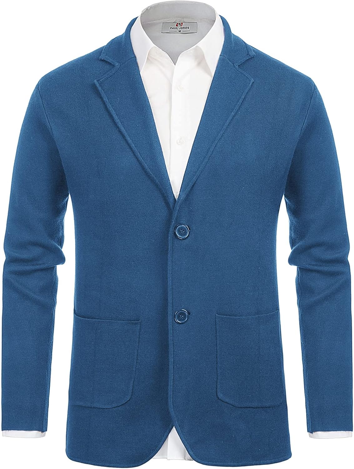 PJ PAUL JONES Men's Cardigan Sweater Blazer for Stylish Comfort