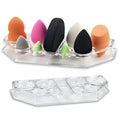 BY ALEGORY Acrylic Blender Storage Stand | 9-Slot Organizer