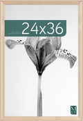 MCS Studio Gallery Classic 24x36 Poster Frame Natural Woodgrain