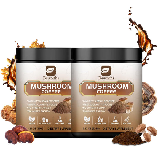 Immune Boost Focus Blend - 2Pack Mushroom Coffee