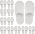 Geyoga 12 Pair House Slipper for Guest Non Slip Disposable - Reusable
