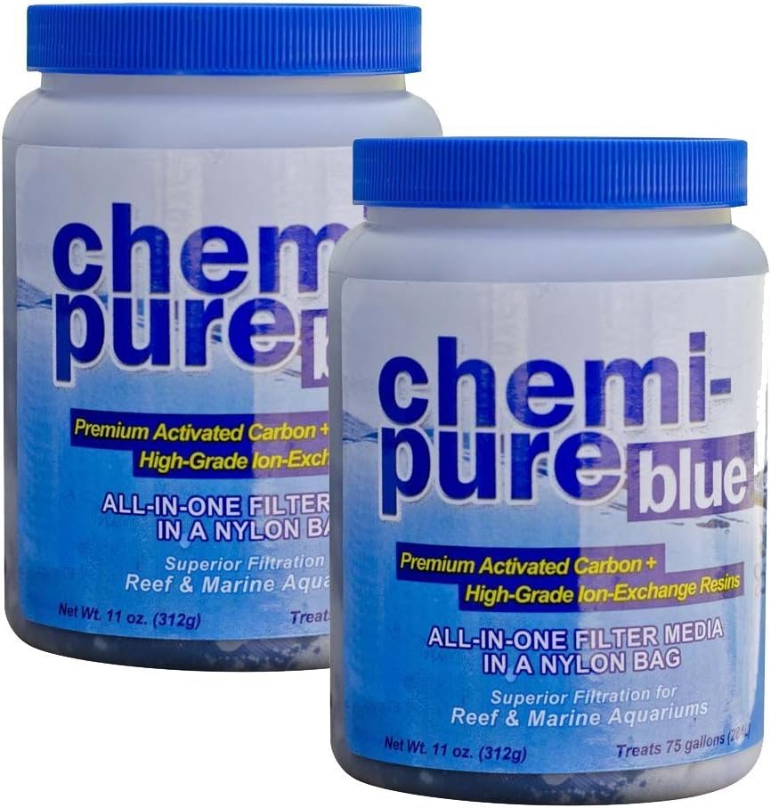 Chemi-Pure Blue Filtration Media for Aquarium - 11-Ounce Pack