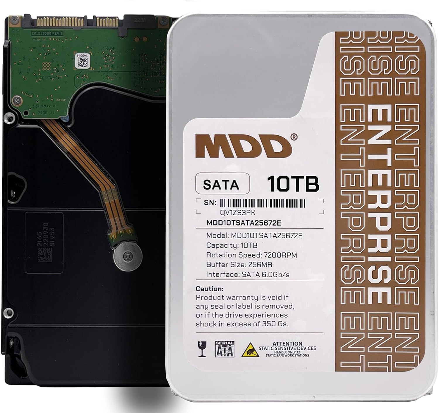 Renewed MDD 10TB Enterprise HDD for Reliable Performance