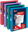 Avery Heavy-Duty View 3 Ring Binders 1 in - Durable Color Pack