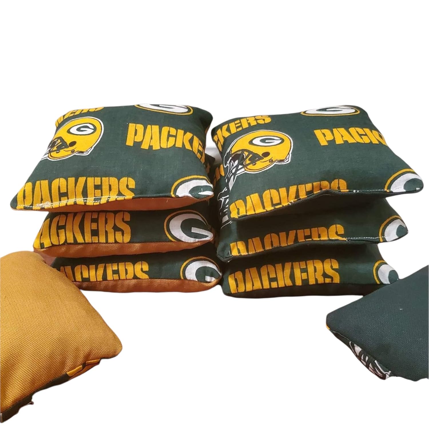 Packers Cornhole Bags - Perfect for Outdoor Fun and Games