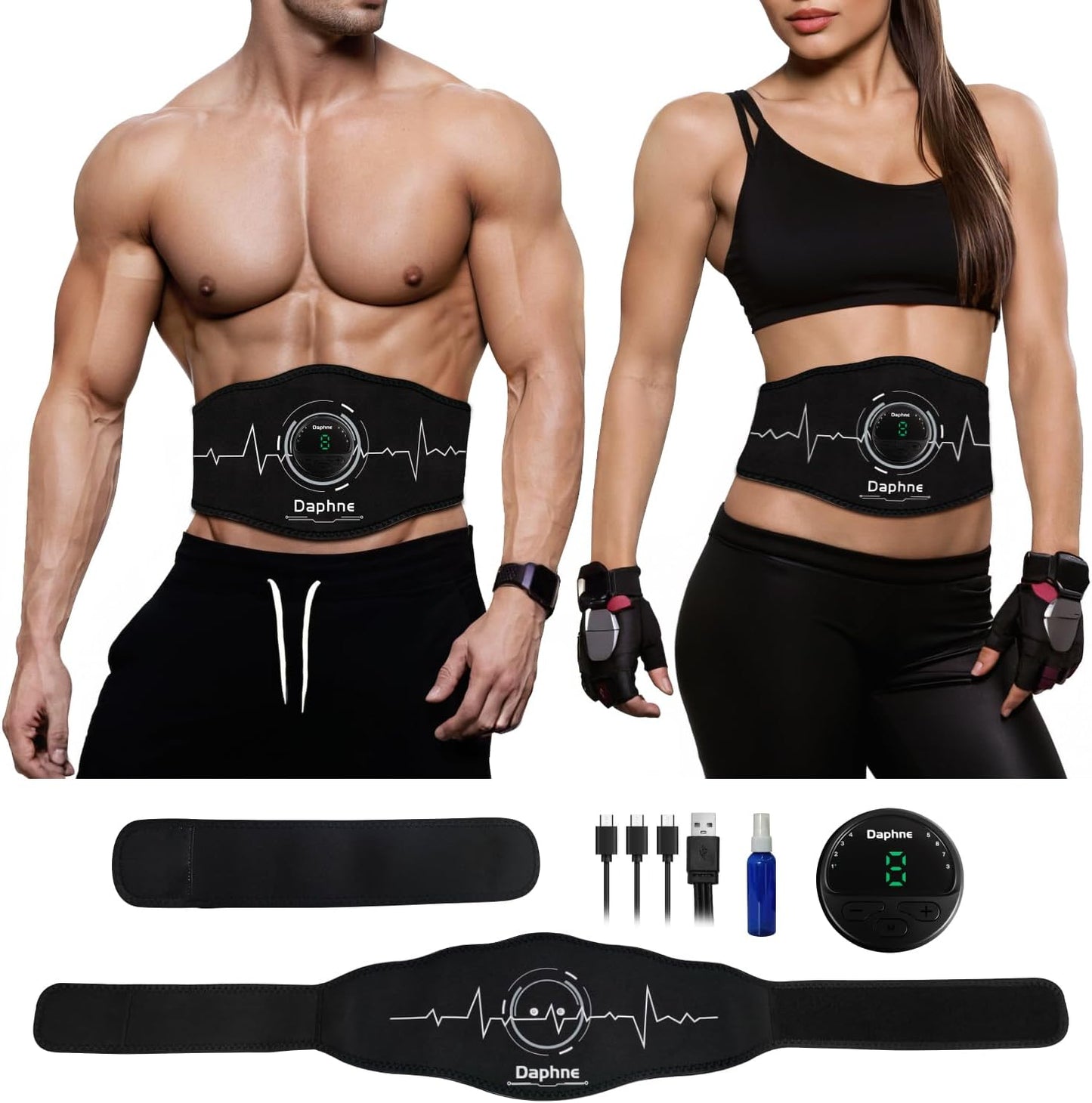 Muscle-Toning Ab Stimulator: Home Fitness Essential