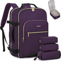 LOVEVOOK Carry on Travel Backpack 40L - Airline Approved Weekender