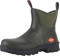 Showave Men's Short Rubber Boots Waterproof Insulated Work Boot
