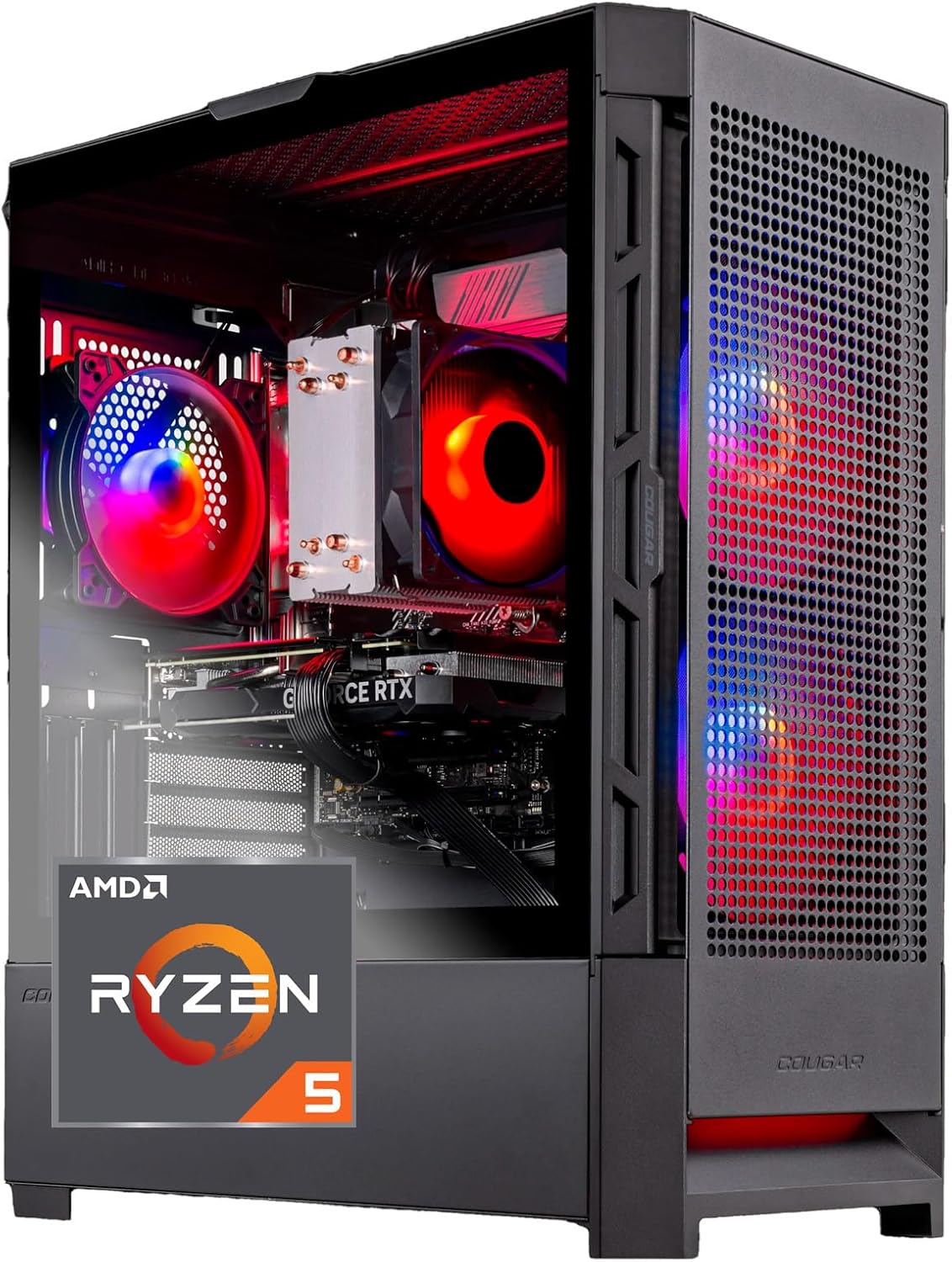 Skytech Blaze4 Mini Gaming PC: Ryzen 5 5600, RTX 4060, Lightning-Fast Performance