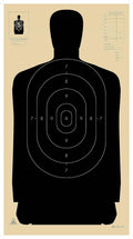 Official B-27 NRA 24in Police Silhouette Target - 50 Yard