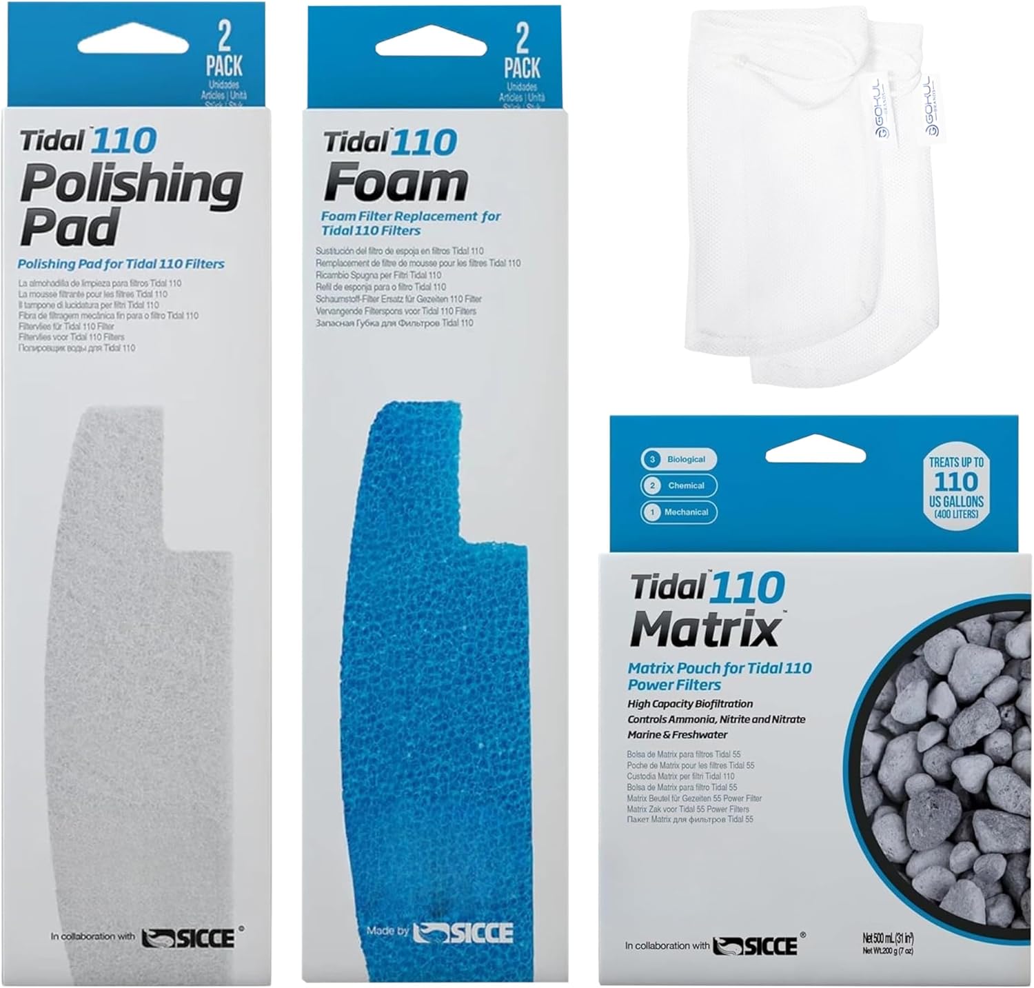 Tidal 110 Filter Maintenance Kit for Exceptional Aquarium Care