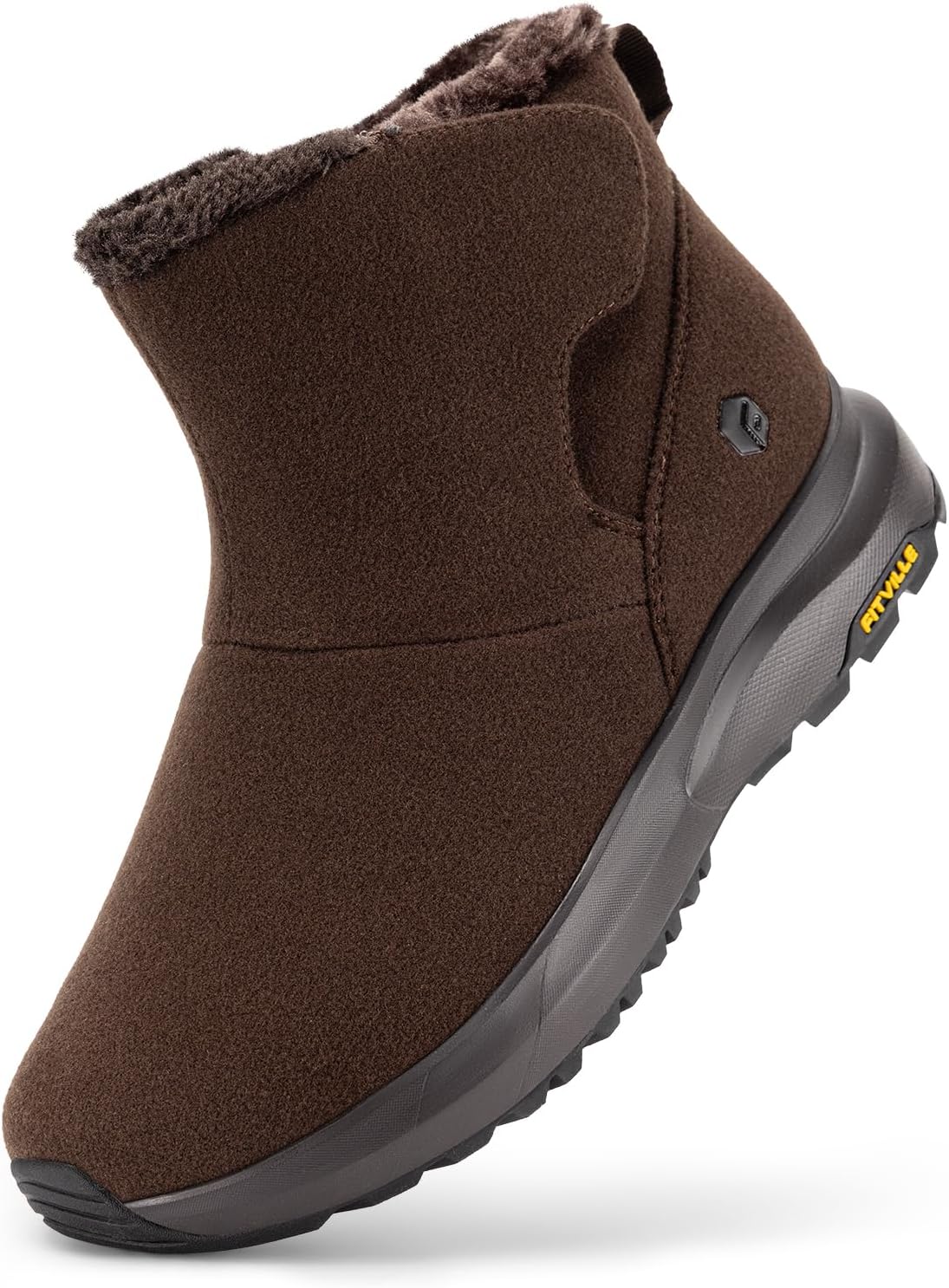 FitVille Mens Wide Winter Boots for Ultimate Comfort and Warmth