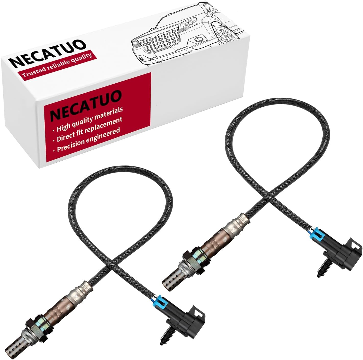 234-4242 Upstream 250-24704 Downstream O2 Sensor Set of 2