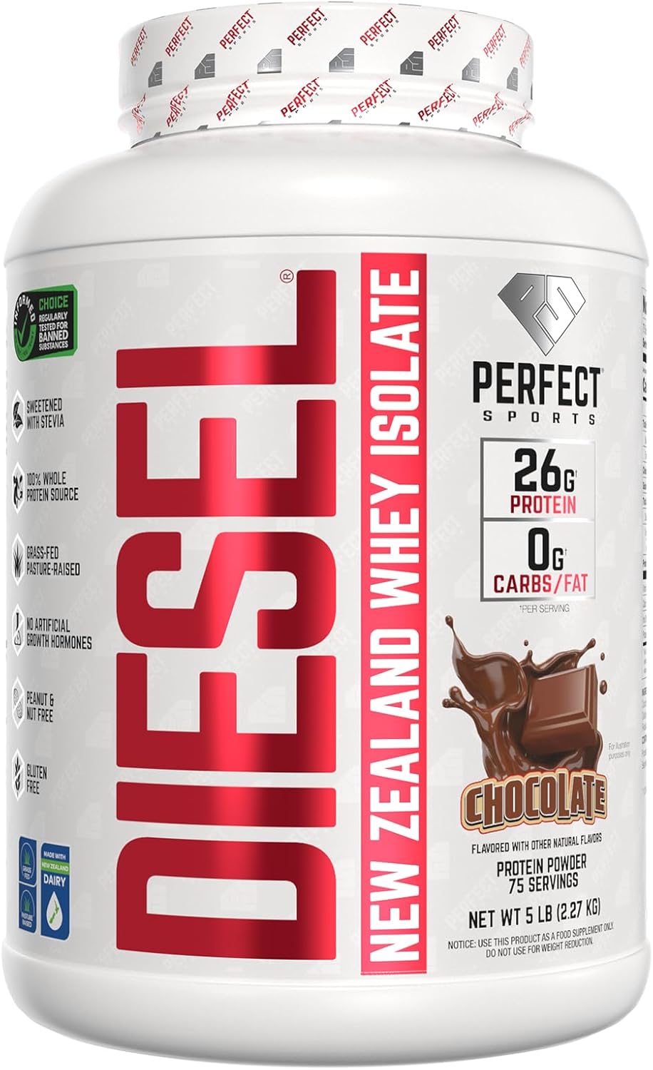PERFECT SPORTS Diesel New Zealand Whey Protein Isolate Review