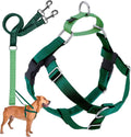 Freedom No Pull Dog Harness 5/8 in Kelly Green - Comfortable Control