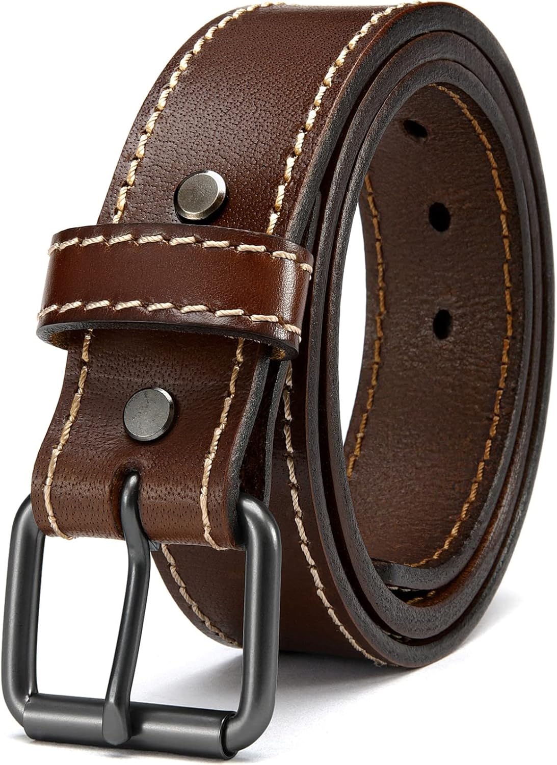 Leather Gun Belt for Men - 1.5in Concealed Carry Belt