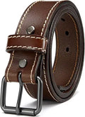 Leather Gun Belt for Men Concealed Carry - Heavy Duty 1.5in Brown