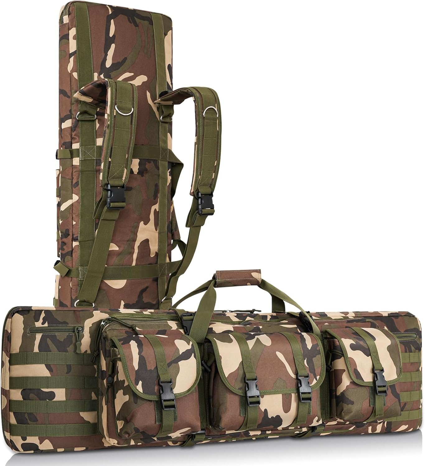 DULCE DOM Soft Double Rifle Bag for Tactical Storage & Transport