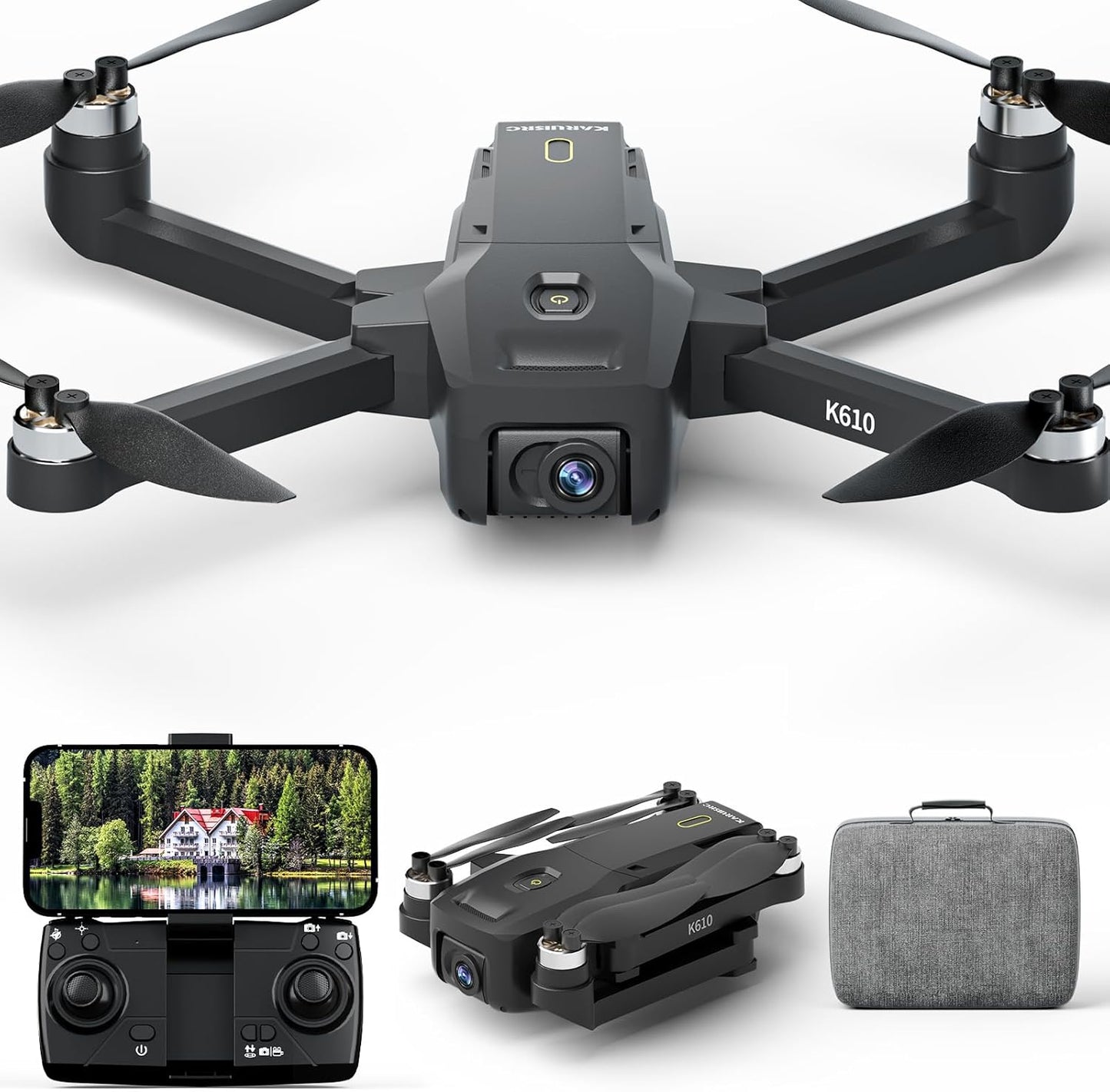 4K Camera GPS Drone | Auto Return | Lightweight | Long Range