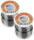 Canfield 60/40 solder for stained glass Two Pack - Reliable Flow