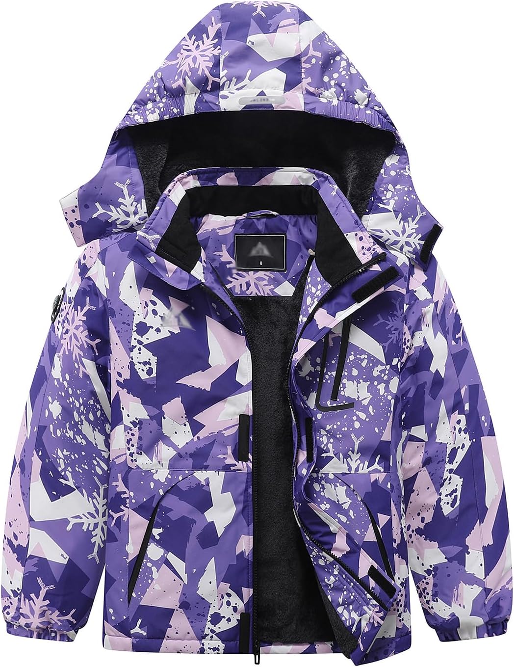 Kid's Ski Jacket Waterproof Winter Coat for Boys and Girls