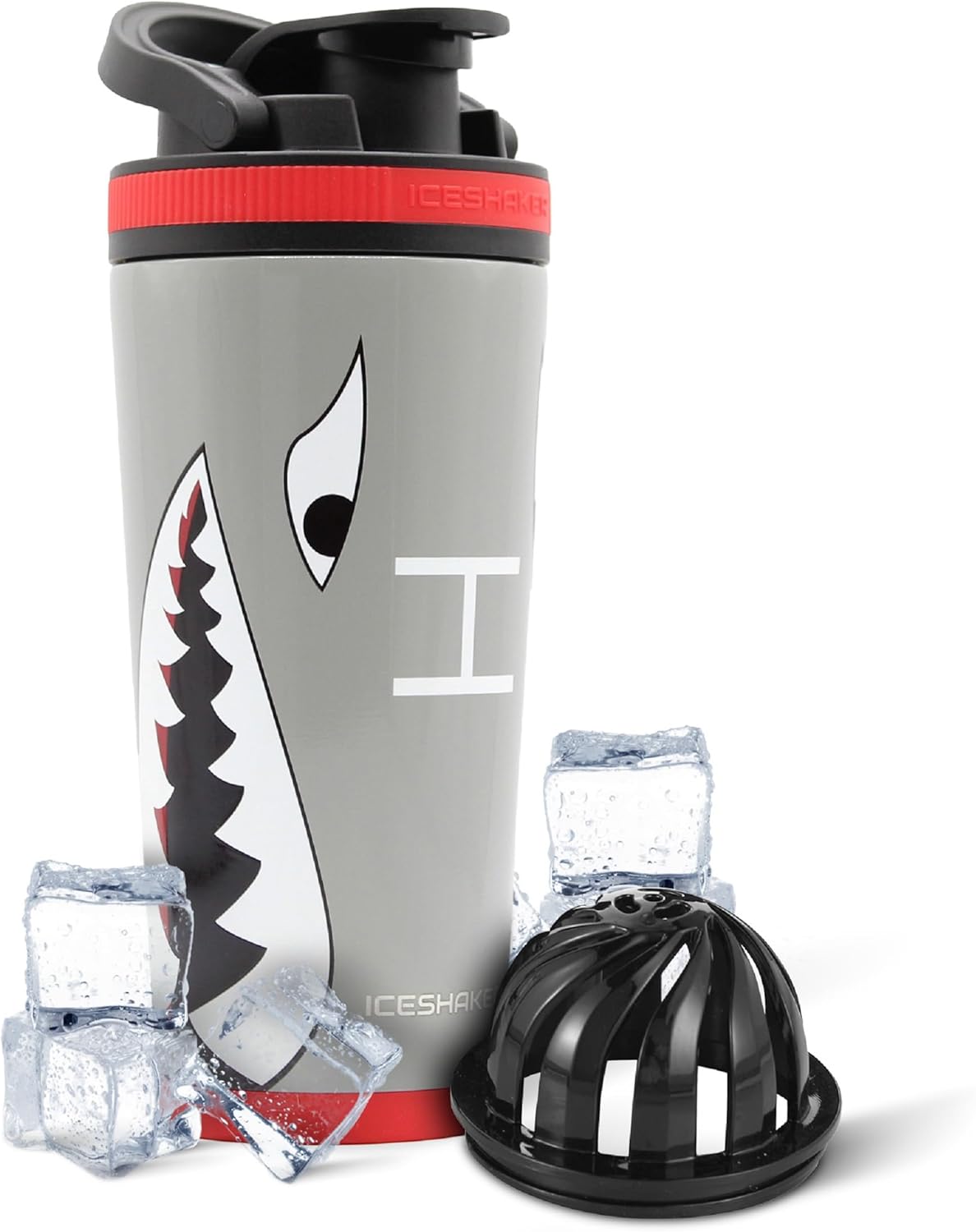 IS ICESHAKER 26oz Insulated Protein Shaker Bottle for Gym