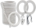 BlastHome Luxury Curtain Rings for Stylish Home Decor