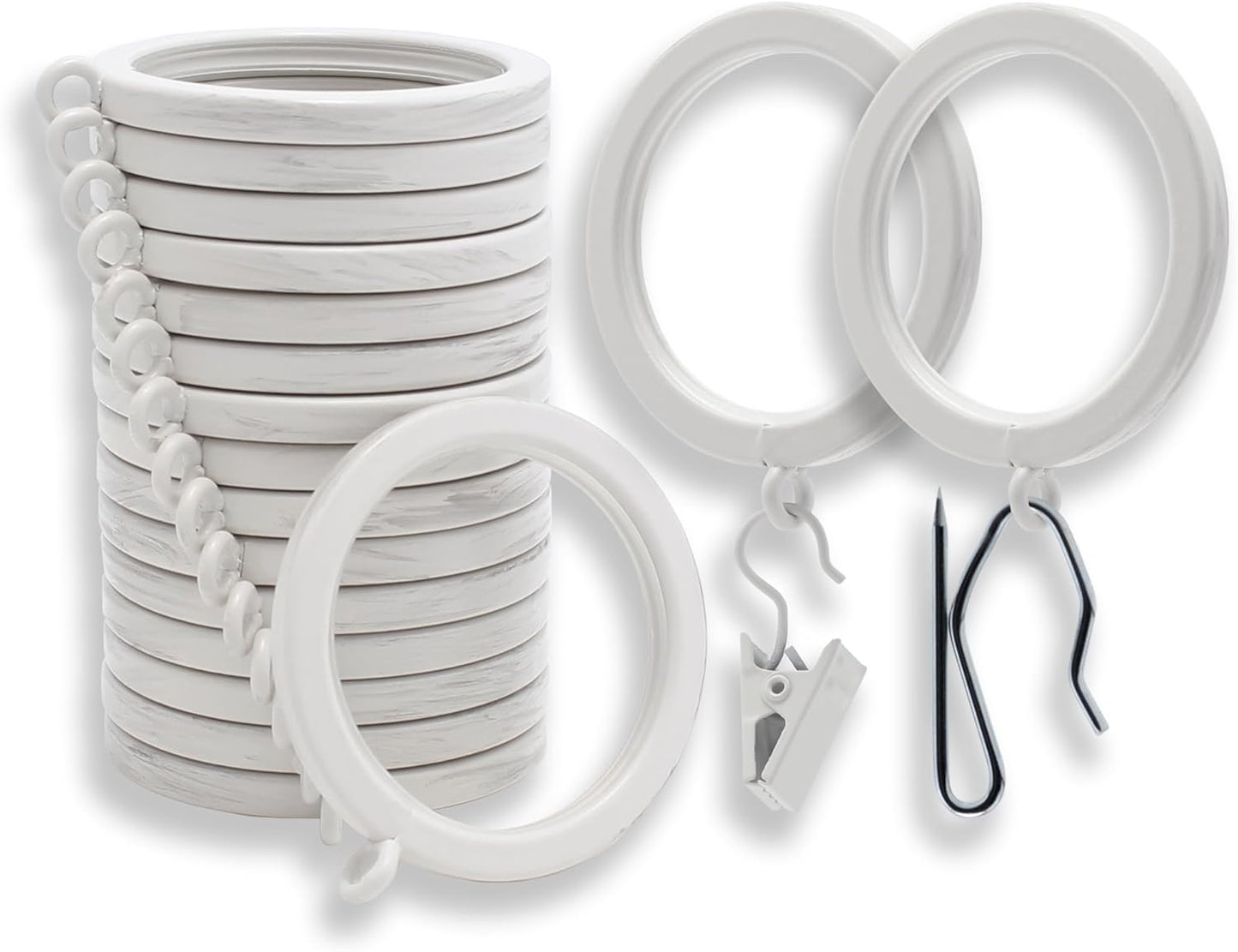 BlastHome Luxury Curtain Rings for Stylish Home Decor