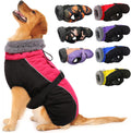 IECOii Extra Warm Dog Coat - Reflective Fleece Turtleneck