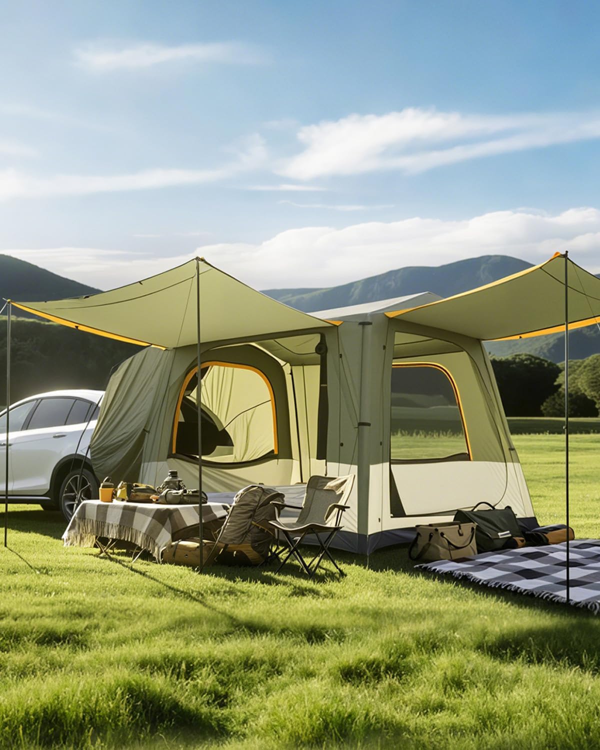 Inflatable Tents for Camping: Easy Setup 4 Season Tent