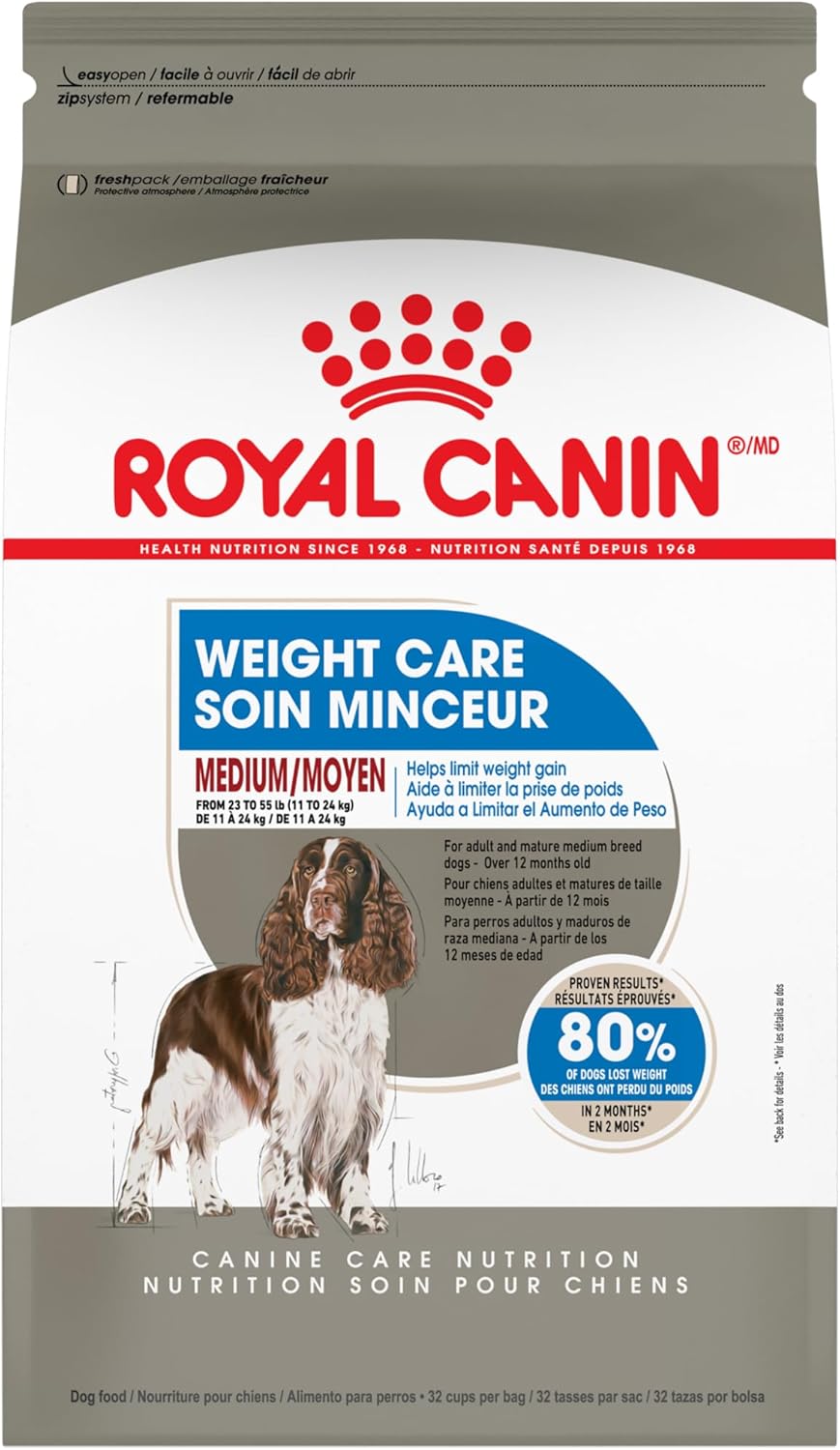 Royal Canin Medium Weight Care Adult Dry Dog Food for Dogs