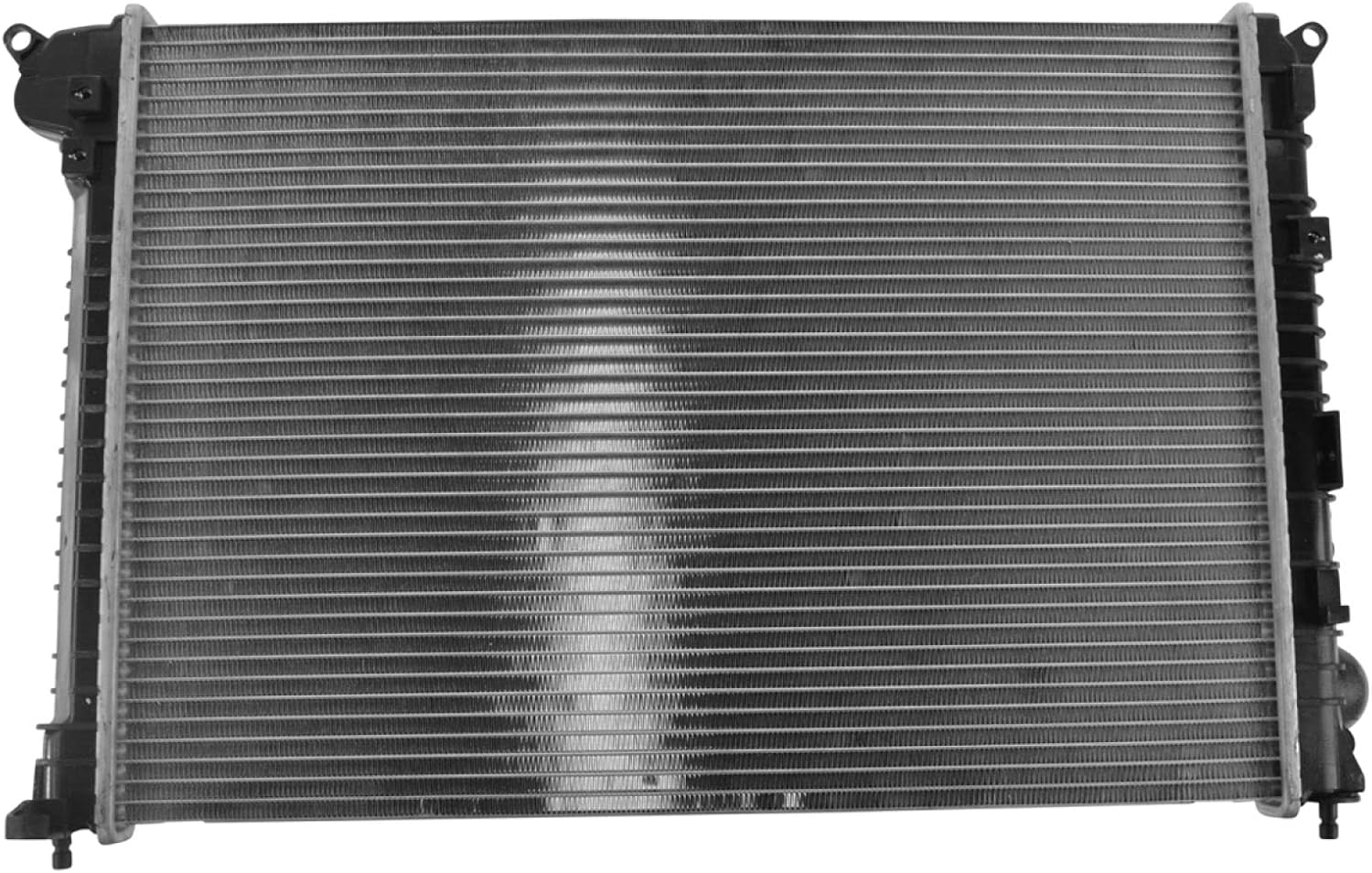 TRQ Radiator Assembly Aluminum Core for 2002-2006 Mini Cooper