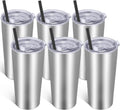 VEGOND 20oz Tumbler Bulk 6 Pack - Insulated Travel Tumblers