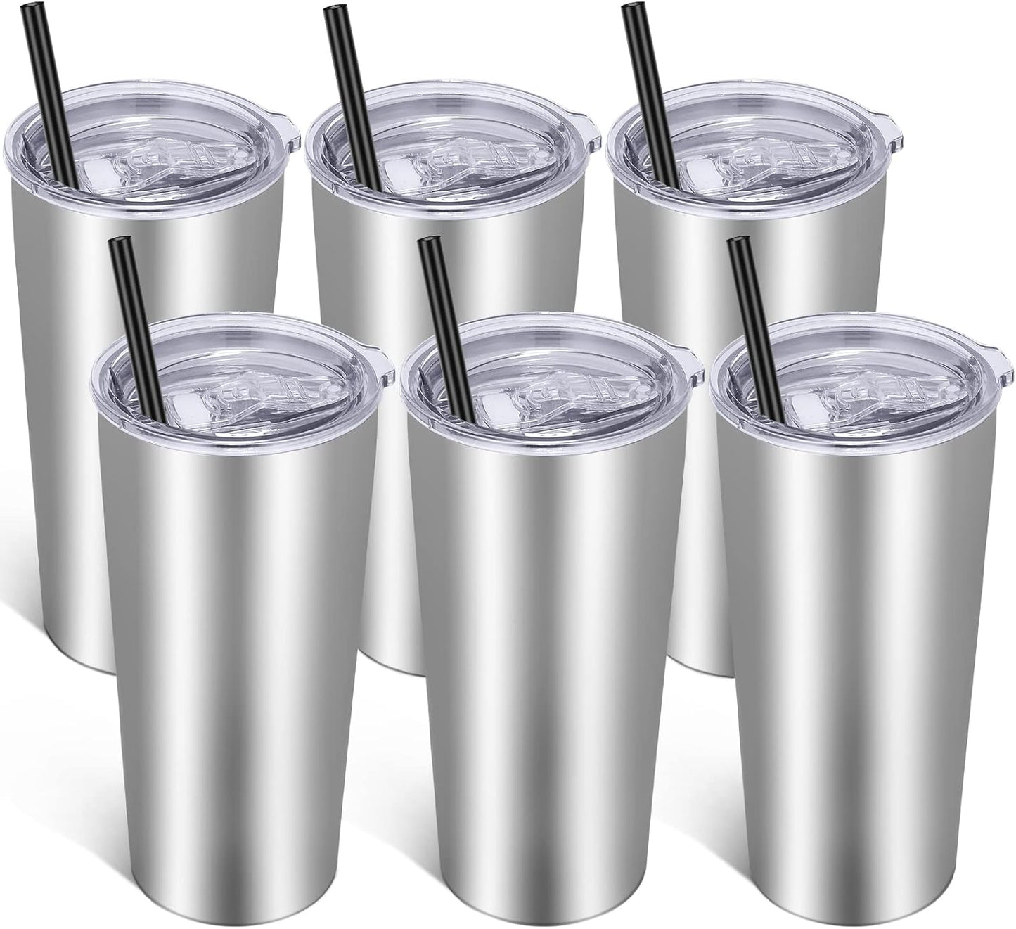 VEGOND 20oz Tumbler Bulk Set: Insulated Stainless Steel Travel Mugs