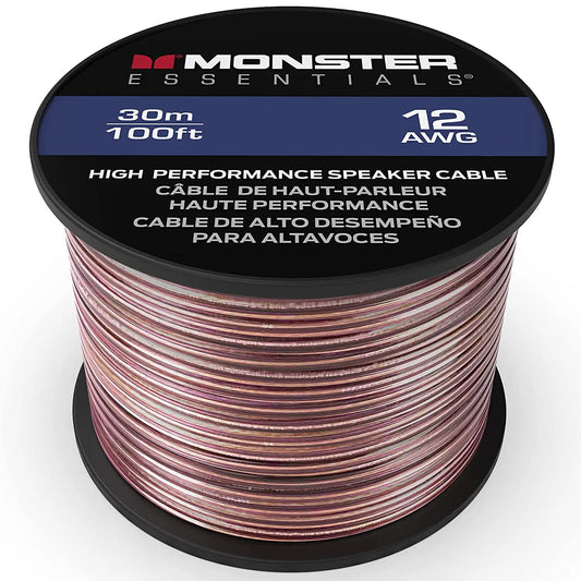 Monster XP Copper Clad Aluminum Speaker Wire for Superior Audio