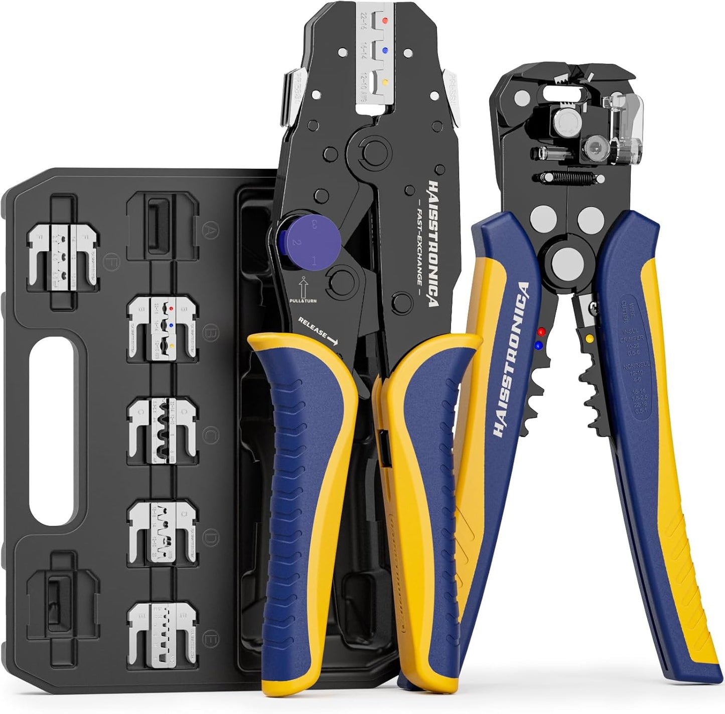 Haisstronica 8PCS Rapid Replace Ratchet Crimping Tool Set Review