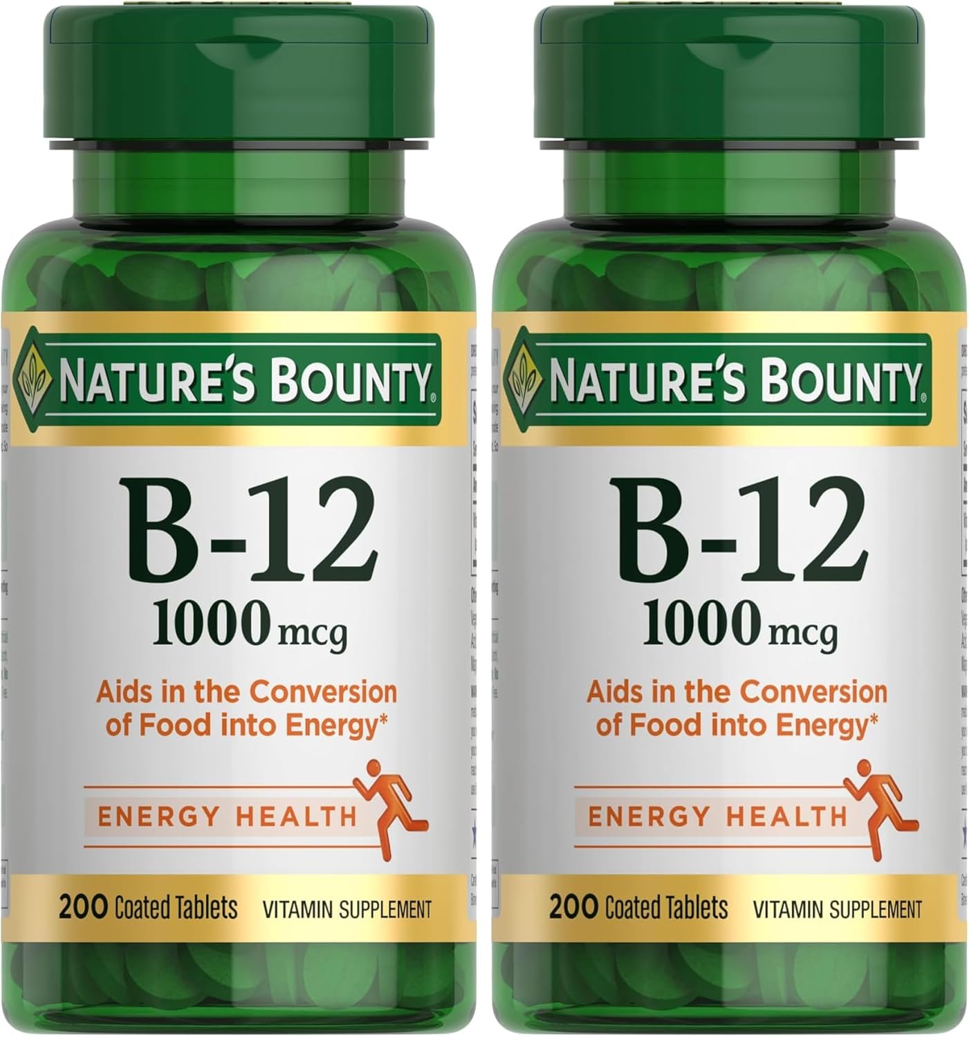 Nature's Bounty Vitamin B12 1000 mcg for Energy and Nerve Health