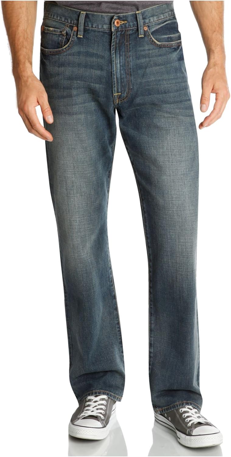 Lucky Brand Men's 181 Relaxed Straight Jean for Comfort and Style