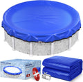 18FT Round Winter Pool Cover 500D Extra Thick - Secure Above Ground
