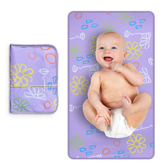 Stylish Portable Changing Pad for Quick Diaper Changes