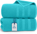 Bath Sheet 35x70 in Pack of 2 - Oversized Soft Quick-Dry Towels