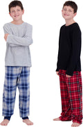 Boys Pajamas Set 4-Piece PJs - Soft, Loose-Fit Sleepwear for Kids