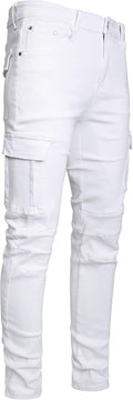 Men's Slim Fit Stretch Ripped Skinny Jeans - Comfortable Everyday help