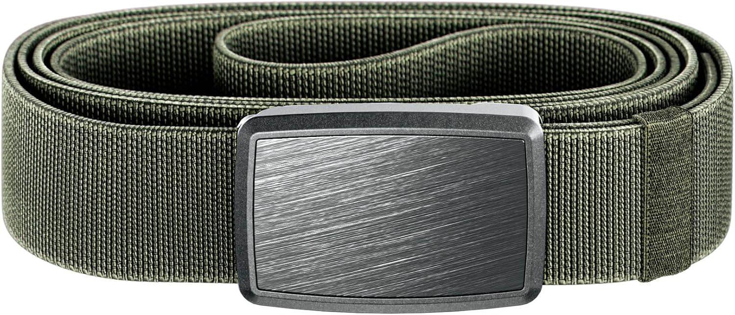 Groove Life Men's Dress Belt - Comfortable, Adjustable EDC Gear