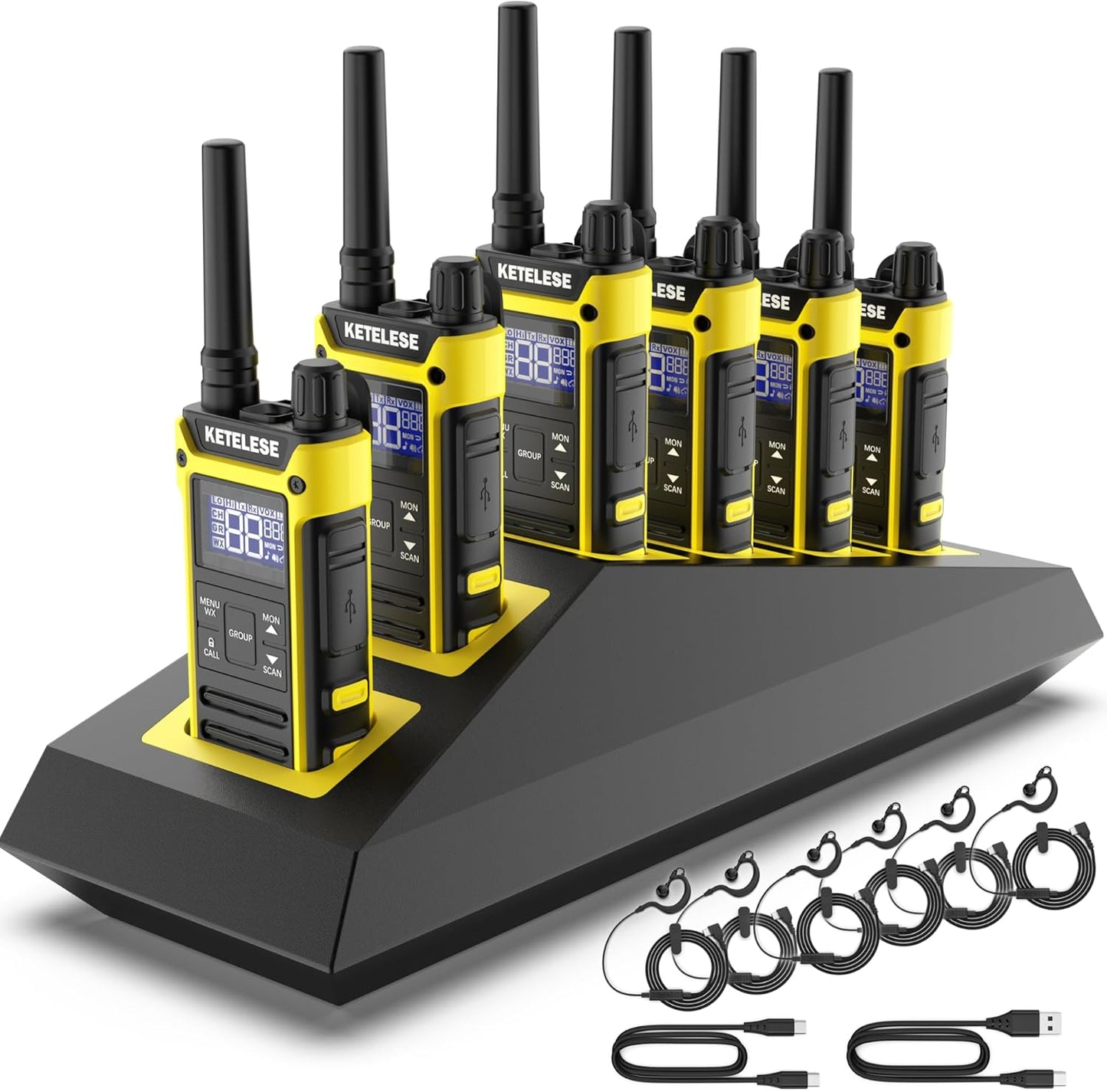 T3F IP67 Waterproof Walkie Talkies for Rugged Communication
