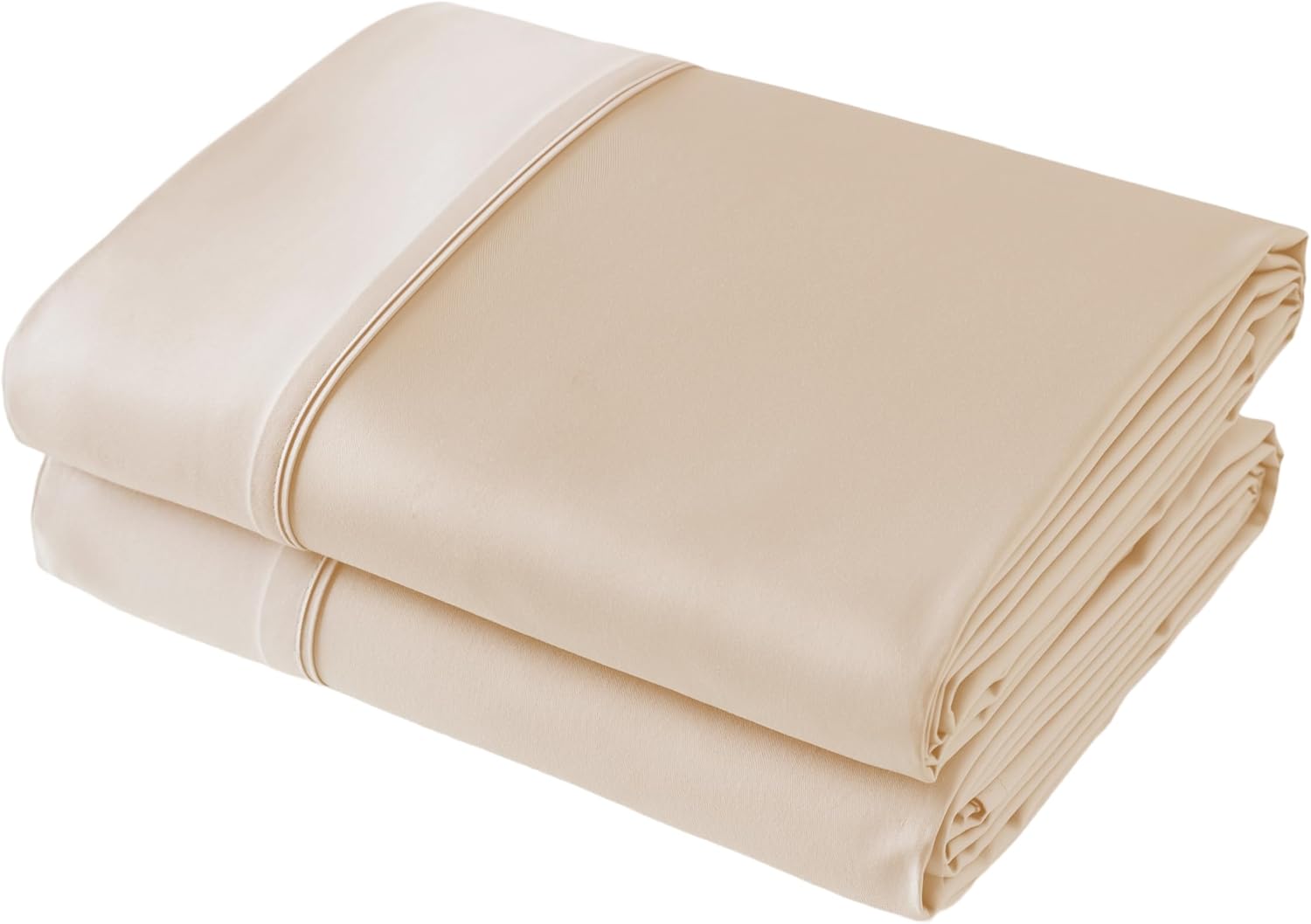 TwinXL Size 400 Thread Count Egyptian Cotton Flat Sheets 2 Pack