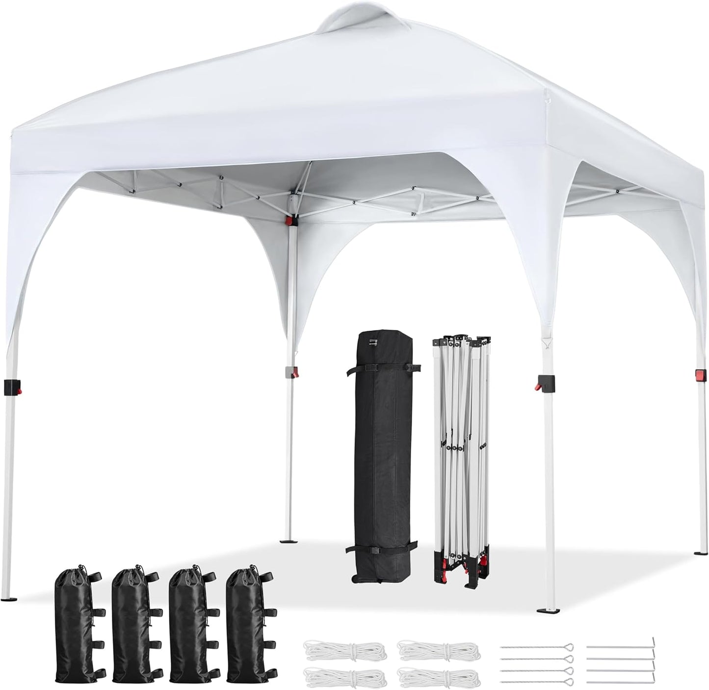 Yaheetech 8x8 Pop Up Canopy Tent for Outdoor Events and Parties
